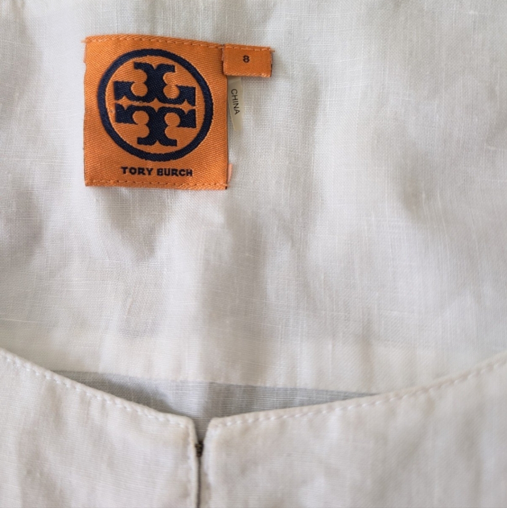 Tory Burch Linen Top - Picture 2 of 6